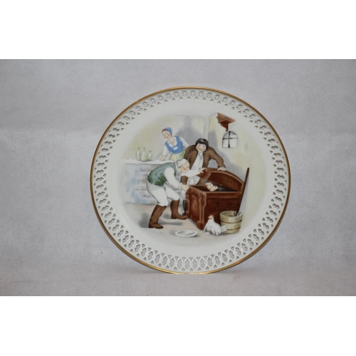 66 - Pencil Drawing Collectors Plate from Copenhagen Porcelain - Hans Christian Andersen