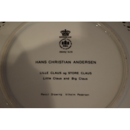 66 - Pencil Drawing Collectors Plate from Copenhagen Porcelain - Hans Christian Andersen