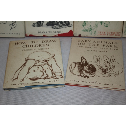 90 - Vintage Books - How to Draw with Dustcovers