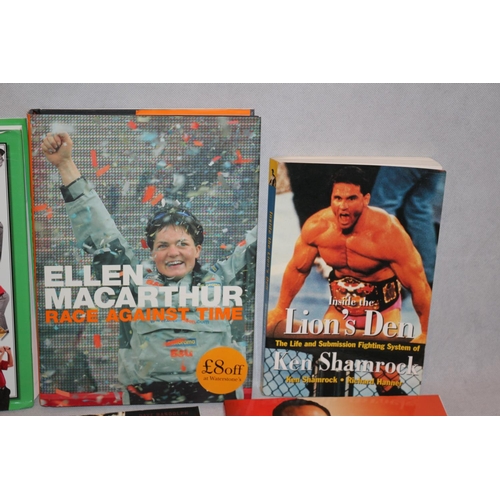 96 - Selection of Sport Themed Books