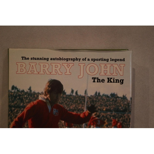 97 - Signed Autobiography of Barry John - Wales and Lions Rugby Star