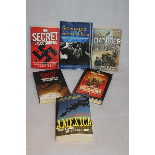 137 - A Selection Of 6 Books. War and Crime Related