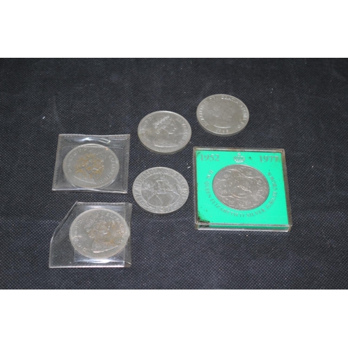 166 - 6 Assortments of Commemorative Coins