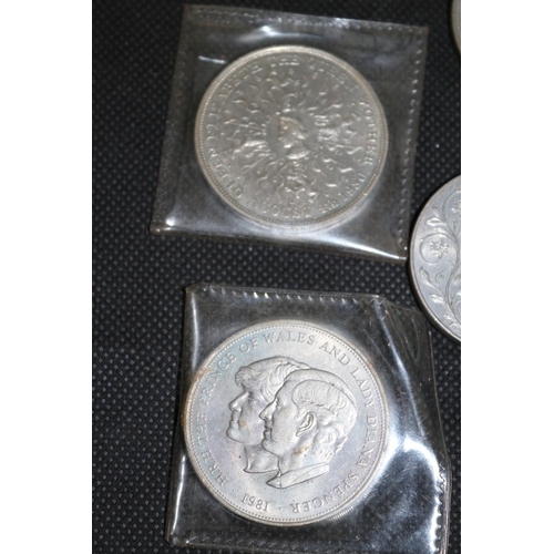 166 - 6 Assortments of Commemorative Coins