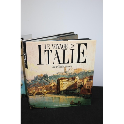 170 - 2 First Edition Books Le Voyage En Italie By Jean-Claude Simoen