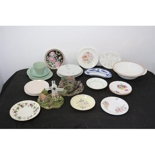 182 - An Assortment Of China Including Names Like Poole, Wedgewood and Paragon