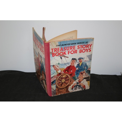 192 - Vintage Book Titled Treasure Story For Boys