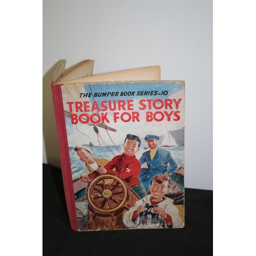 192 - Vintage Book Titled Treasure Story For Boys