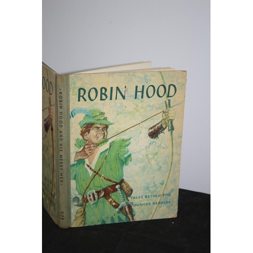 194 - Vintage Book Robin Hood, Tales Retold