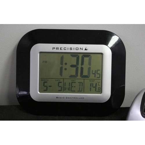 472 - Digital Clock And Knife Sharpener