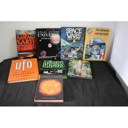 475 - A Large Selection Of Books Covering Space and Aliens