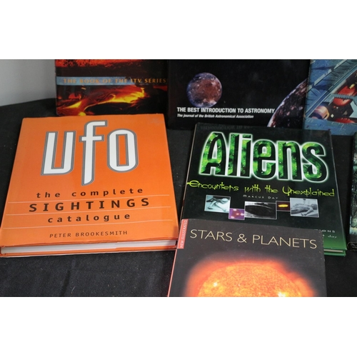 475 - A Large Selection Of Books Covering Space and Aliens