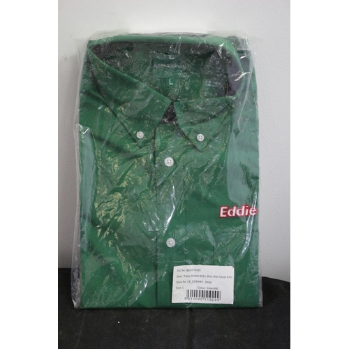 480 - Eddie Stobart Short Sleeve Shirt With Chest Badge Size Large