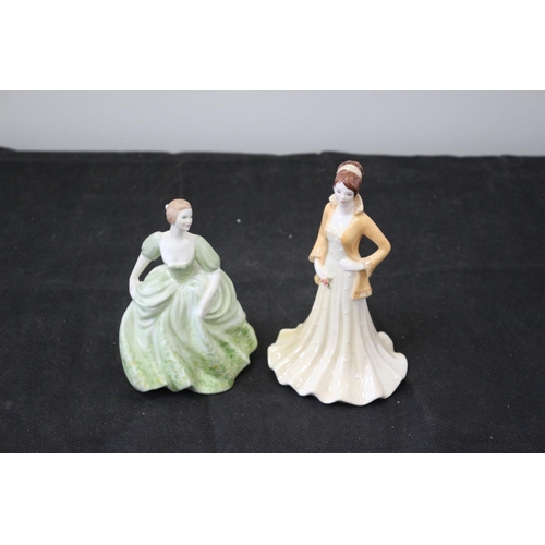 553 - 2 Coal port Figurines, Jennifer and Debutant Tricia