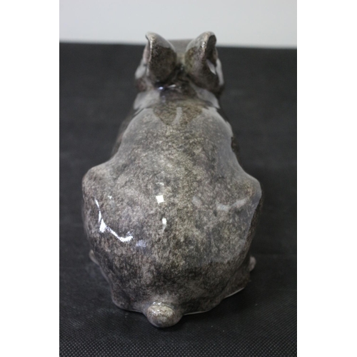 372 - Winstanley Rabbit with Glass Eyes - Size 3 - Marked on Base