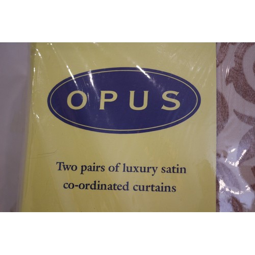 2 - New Still In Wrapping Opus Regency Curtains 46x 90