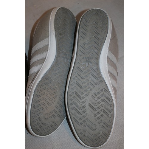 7 - 3 Pairs Of Men's Footwear Size 11 Including Trainers By Adidas And Shoes By Ted Baker and Aldo