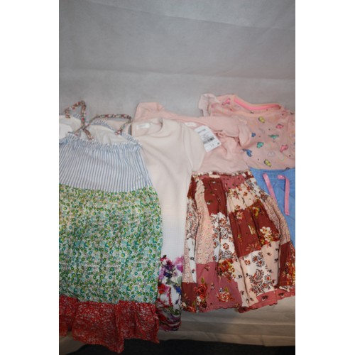 9 - A Great Selection Of New Girls Clothing Aged 5-6 Including 3 Dresses From Next