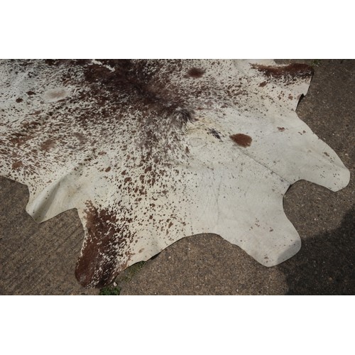 17 - Nice Size Cow Hide Rug 2.20M X 2.02M