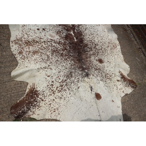 17 - Nice Size Cow Hide Rug 2.20M X 2.02M