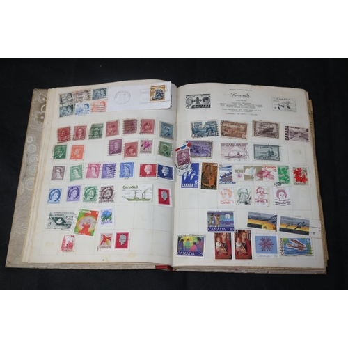 53 - A Collectors Stamp Album with a Good assortment of Stamps from around the World. We are Lead to Beli... 