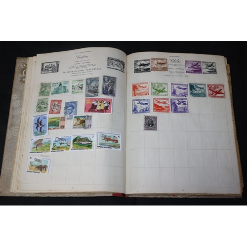 53 - A Collectors Stamp Album with a Good assortment of Stamps from around the World. We are Lead to Beli... 