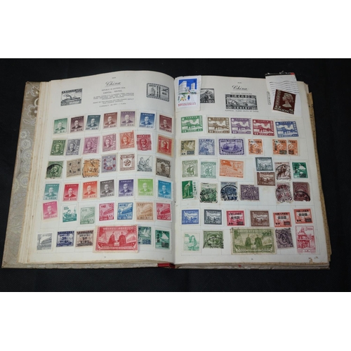 53 - A Collectors Stamp Album with a Good assortment of Stamps from around the World. We are Lead to Beli... 