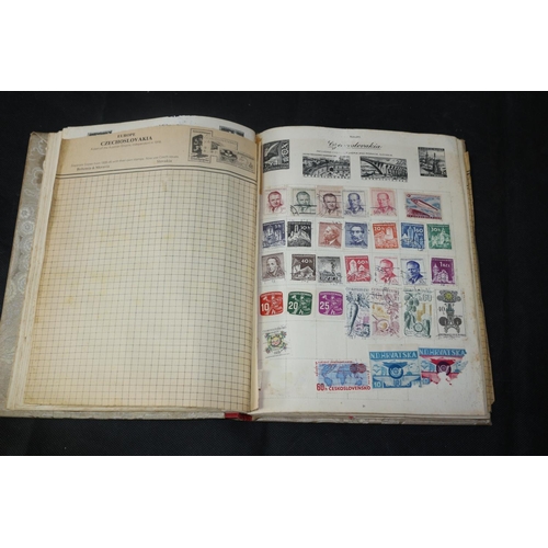 53 - A Collectors Stamp Album with a Good assortment of Stamps from around the World. We are Lead to Beli... 