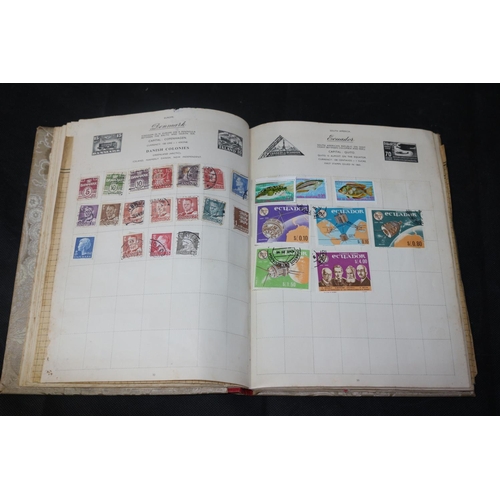 53 - A Collectors Stamp Album with a Good assortment of Stamps from around the World. We are Lead to Beli... 