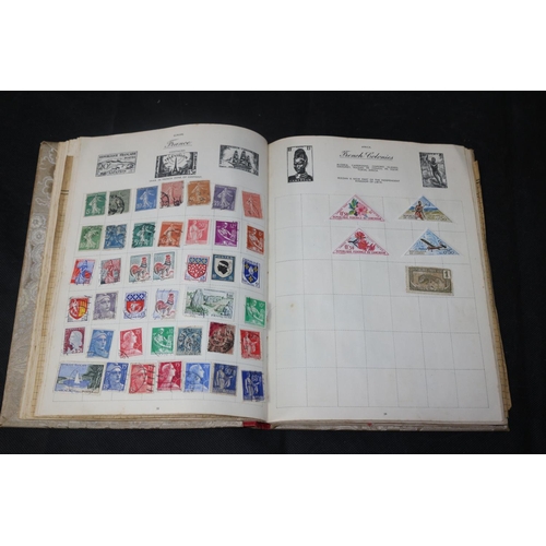 53 - A Collectors Stamp Album with a Good assortment of Stamps from around the World. We are Lead to Beli... 