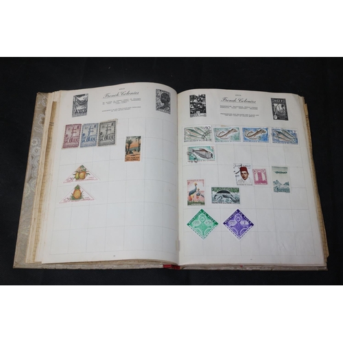 53 - A Collectors Stamp Album with a Good assortment of Stamps from around the World. We are Lead to Beli... 