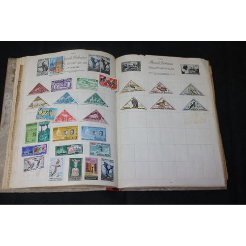 53 - A Collectors Stamp Album with a Good assortment of Stamps from around the World. We are Lead to Beli... 