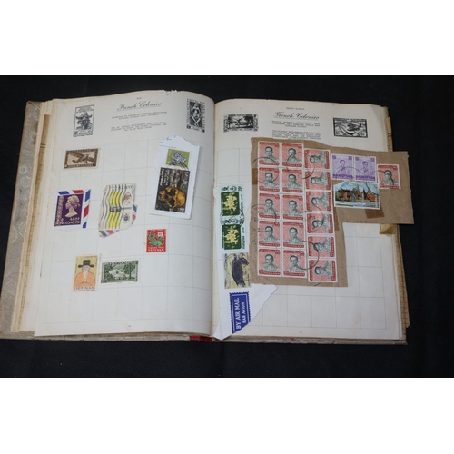 53 - A Collectors Stamp Album with a Good assortment of Stamps from around the World. We are Lead to Beli... 