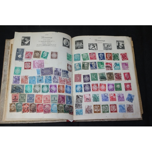 53 - A Collectors Stamp Album with a Good assortment of Stamps from around the World. We are Lead to Beli... 