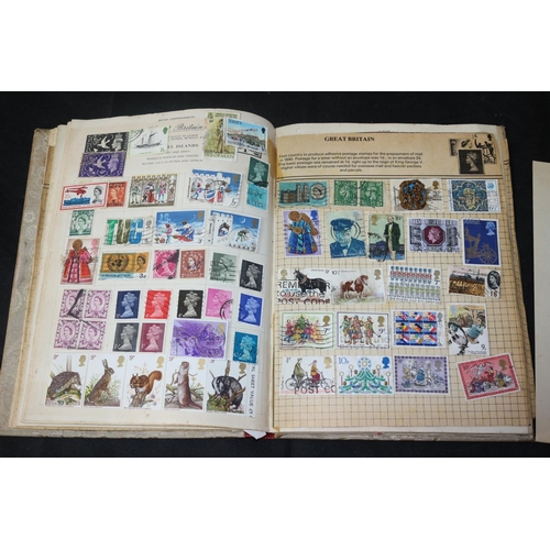 53 - A Collectors Stamp Album with a Good assortment of Stamps from around the World. We are Lead to Beli... 