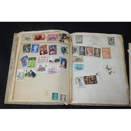 53 - A Collectors Stamp Album with a Good assortment of Stamps from around the World. We are Lead to Beli... 