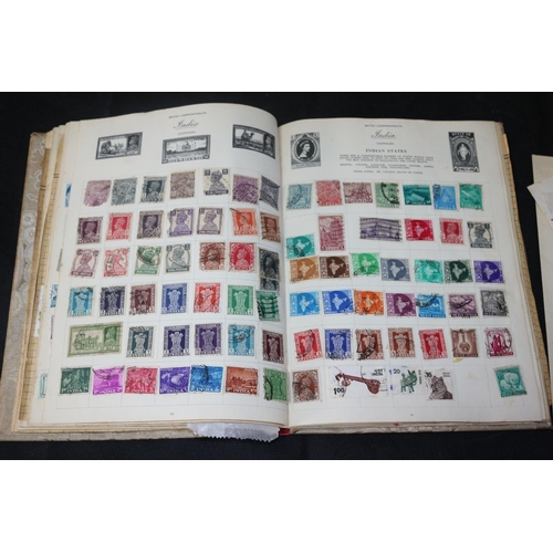 53 - A Collectors Stamp Album with a Good assortment of Stamps from around the World. We are Lead to Beli... 