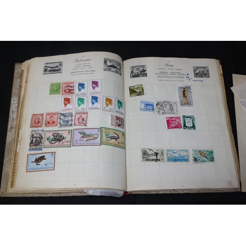 53 - A Collectors Stamp Album with a Good assortment of Stamps from around the World. We are Lead to Beli... 