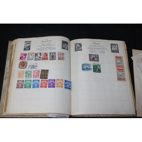 53 - A Collectors Stamp Album with a Good assortment of Stamps from around the World. We are Lead to Beli... 