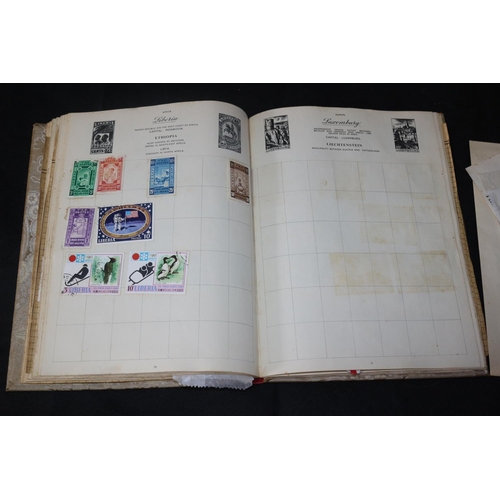 53 - A Collectors Stamp Album with a Good assortment of Stamps from around the World. We are Lead to Beli... 