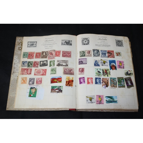 53 - A Collectors Stamp Album with a Good assortment of Stamps from around the World. We are Lead to Beli... 