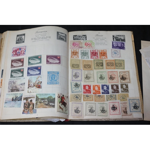 53 - A Collectors Stamp Album with a Good assortment of Stamps from around the World. We are Lead to Beli... 