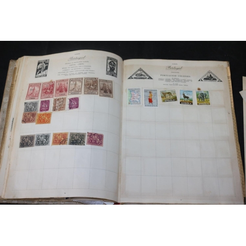 53 - A Collectors Stamp Album with a Good assortment of Stamps from around the World. We are Lead to Beli... 