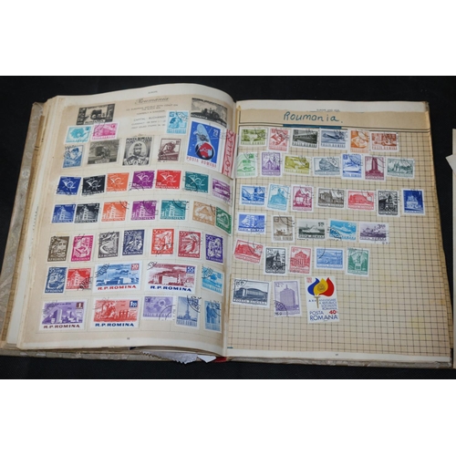 53 - A Collectors Stamp Album with a Good assortment of Stamps from around the World. We are Lead to Beli... 