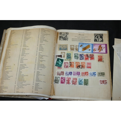 53 - A Collectors Stamp Album with a Good assortment of Stamps from around the World. We are Lead to Beli... 