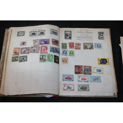 53 - A Collectors Stamp Album with a Good assortment of Stamps from around the World. We are Lead to Beli... 