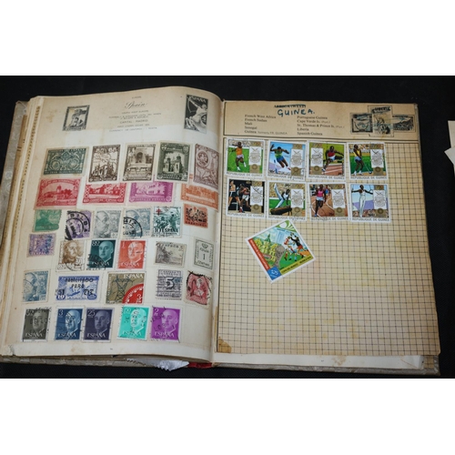 53 - A Collectors Stamp Album with a Good assortment of Stamps from around the World. We are Lead to Beli... 