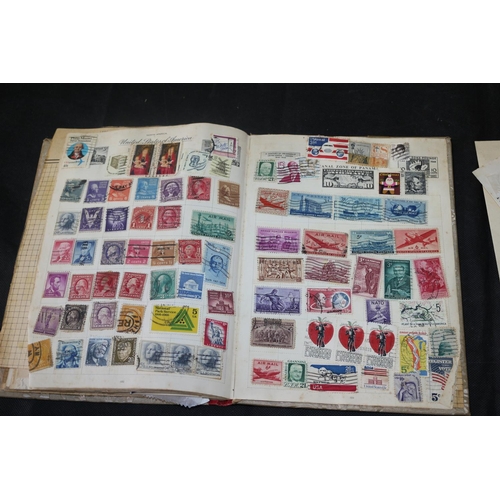 53 - A Collectors Stamp Album with a Good assortment of Stamps from around the World. We are Lead to Beli... 