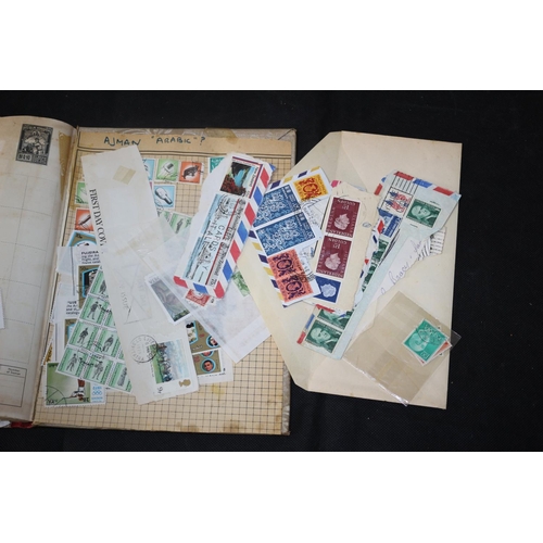 53 - A Collectors Stamp Album with a Good assortment of Stamps from around the World. We are Lead to Beli... 