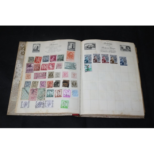 53 - A Collectors Stamp Album with a Good assortment of Stamps from around the World. We are Lead to Beli... 